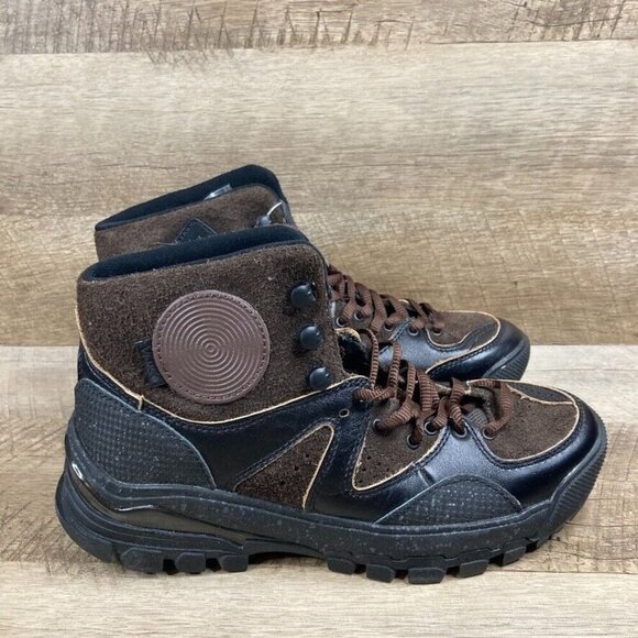 VANS Vault x Taka Hayashi Amazon Trail LX Brown Leather Mens 7 Womens 8.5 NEW - Picture 2 of 10